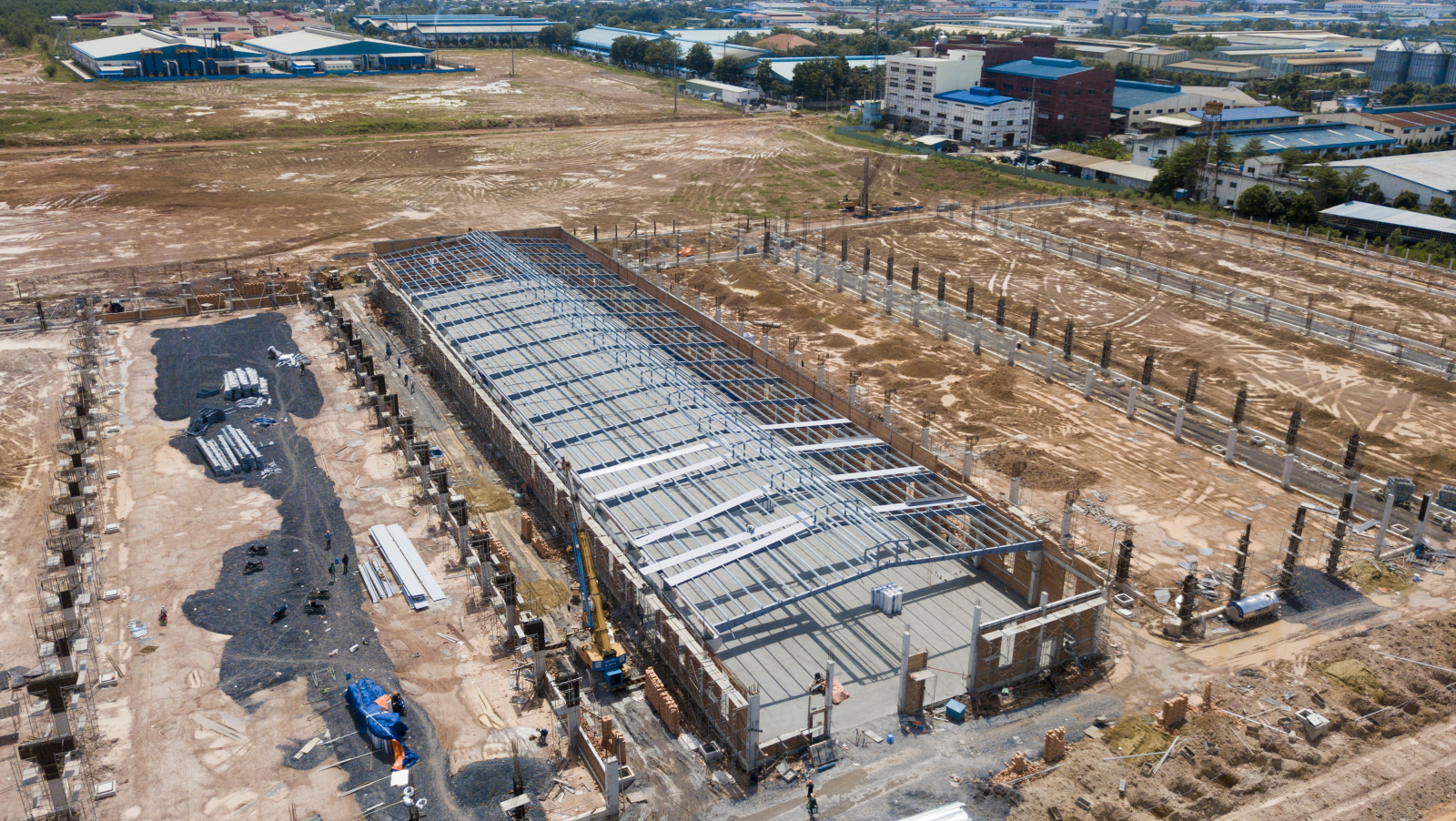 BIC is constructing an industrial factory