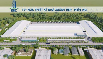 10+ Mẫu Thiết Kế Nhà Xưởng Đẹp - Hiện Đại