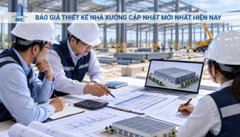 Báo Giá Thiết Kế Nhà Xưởng Cập Nhật Mới Nhất Hiện Nay