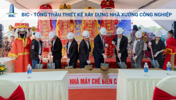 BIC - Tổng Thầu Thiết Kế Xây Dưng Nhà Xưởng Công Nghiệp