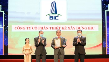CÔNG TY CP THIẾT KẾ XÂY DỰNG BIC NHẬN GIẢI TOP 10 THƯƠNG HIỆU MẠNH ASEAN 2020
