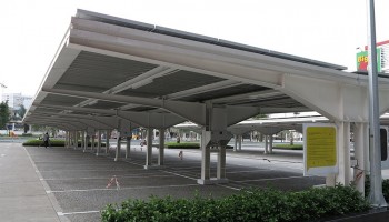 ĐƠN GIÁ XÂY DỰNG NHÀ ĐỂ XE KHUNG THÉP TIỀN CHẾ