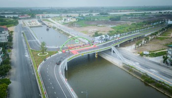 Ecopark chi 350 tỷ đồng xây cầu dẫn vào dự án ở Hải Dương