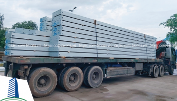 KẾT CẤU THÉP NHÀ XƯỞNG TIỀN CHẾ CỦA DỰ ÁN TÂN HIỆP LỢI