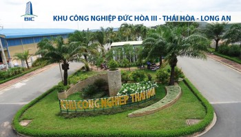 KHU CÔNG NGHIỆP ĐỨC HÒA III - THÁI HÒA - LONG AN