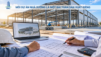 Mỗi Dự Án Nhà Xưởng Là Một Bài Toán Sản Xuất Riêng
