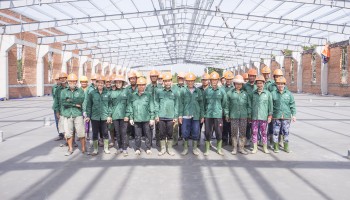 NHÀ XƯỞNG ĐƯỢC THI CÔNG NHƯ THẾ NÀO?