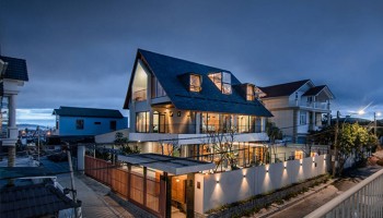 Nội thất sang chảnh trong căn biệt thự 400m2 trên đỉnh đồi ở Đà Lạt
