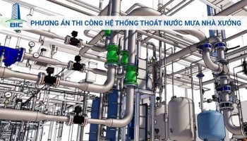 Phương Án Thi Công Hệ Thống Thoát Nước Mưa Nhà Xưởng