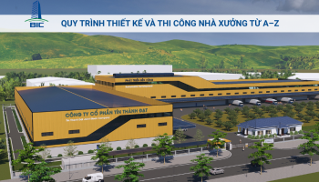 Quy Trình Thiết Kế Và Thi Công Nhà Xưởng Từ A–Z