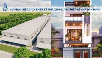 Sự Khác Biệt Giữa Thiết Kế Nhà Xưởng Và Thiết Kế Nhà Dân Dụng