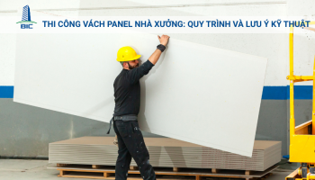 Thi Công Vách Panel Nhà Xưởng: Quy Trình Và Lưu Ý Kỹ Thuật