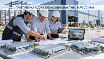 Thiết Kế Nhà Xưởng Không Nên Chạy Theo Mẫu Có Sẵn
