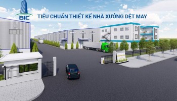 Tiêu Chuẩn Thiết Kế Nhà Xưởng Dệt May Công Nghiệp