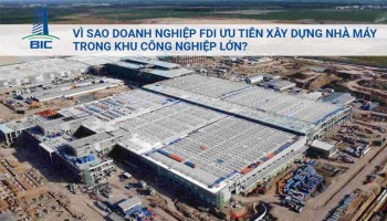 Vì Sao Doanh Nghiệp FDI Ưu Tiên Xây Dựng Nhà Máy Trong Khu Công Nghiệp Lớn?