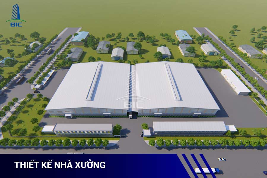 thiết kế nhà xưởng