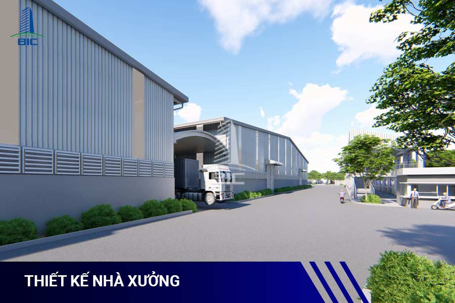 thiết kế nhà xưởng