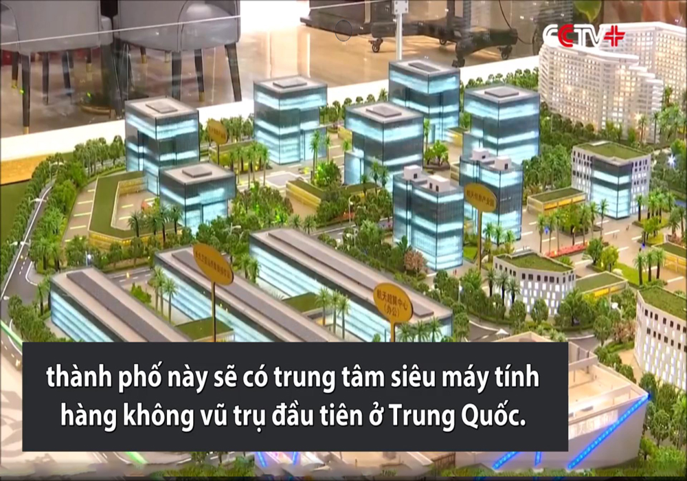 Trung Quốc xây dựng thành phố hàng không vũ trụ
