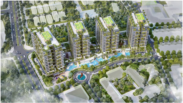 400 khu vườn thẳng đứng tại Long Biên Hà Nội
