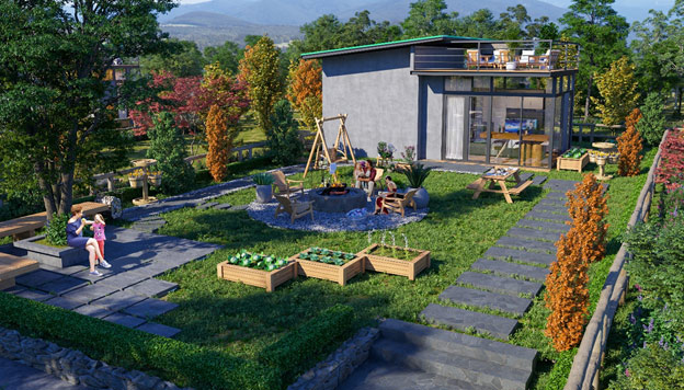 Jade Garden Hill - mô hình homestay một vốn bốn lời ngay trung tâm Bảo Lộc