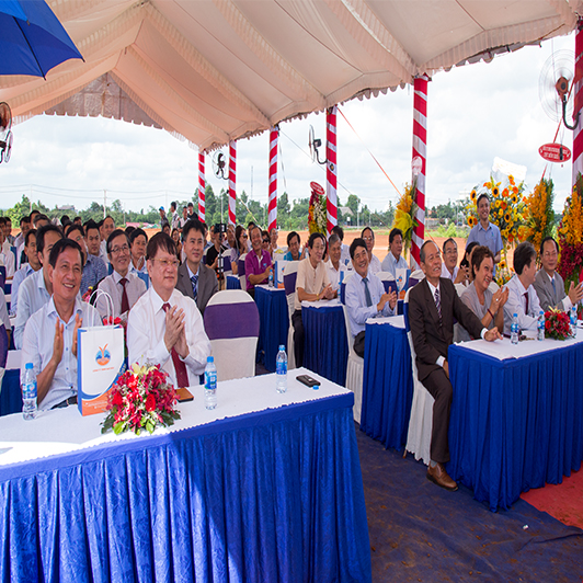 Lễ khởi công và ký hợp đồng dự án nhà xưởng cho thuê tại KCN Dầu Giây