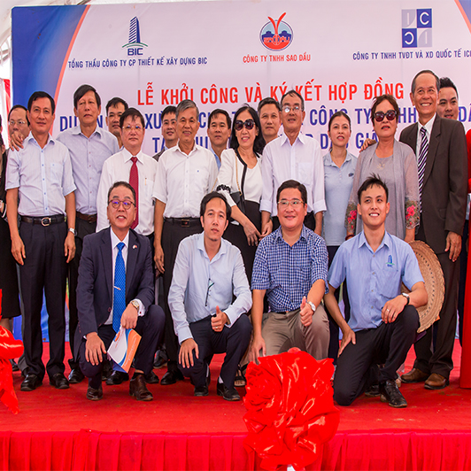 Lễ khởi công và ký hợp đồng dự án nhà xưởng cho thuê tại KCN Dầu Giây