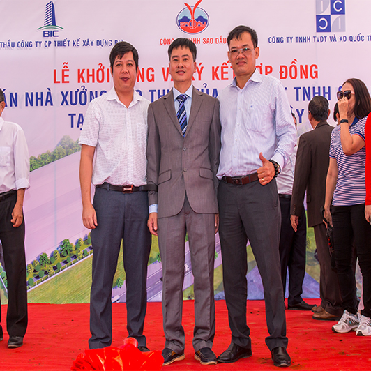 Lễ khởi công và ký hợp đồng dự án nhà xưởng cho thuê tại KCN Dầu Giây