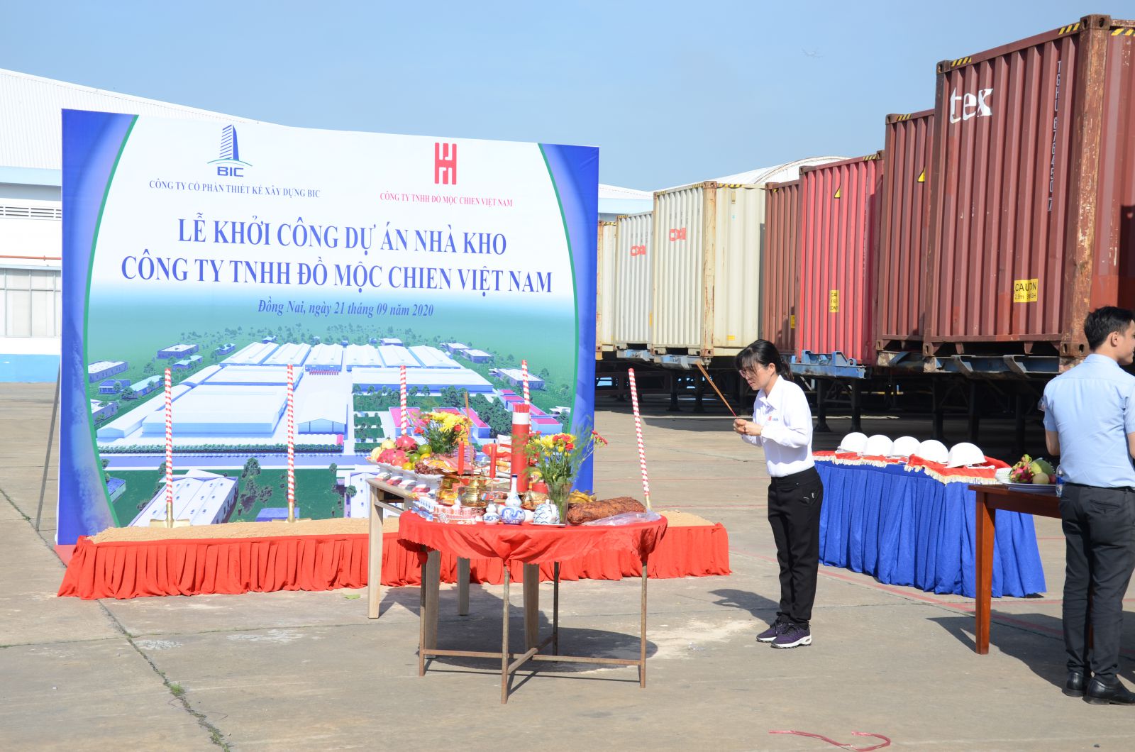 Lễ khởi công nhà khi Mộc Chiên Đồng Nai