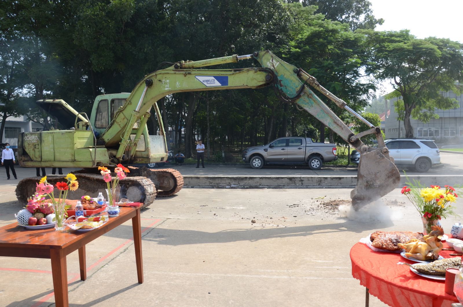 Lễ khởi công nhà khi Mộc Chiên Đồng Nai