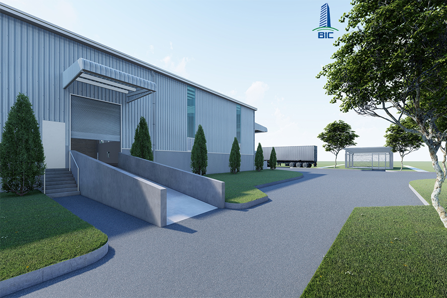 THIẾT KẾ DỰ ÁN NHÀ XƯỞNG CHO THUÊ TẠI KCN DẦU GIÂY