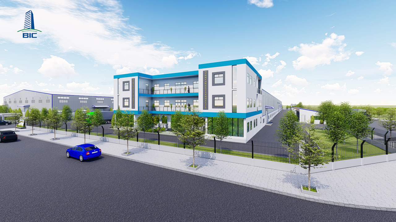 Thiết kế cơ sở dự án nhà xưởng may Merry Việt Nam