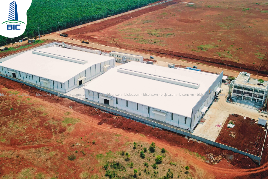 hoàn thành nhà xưởng gỗ 1