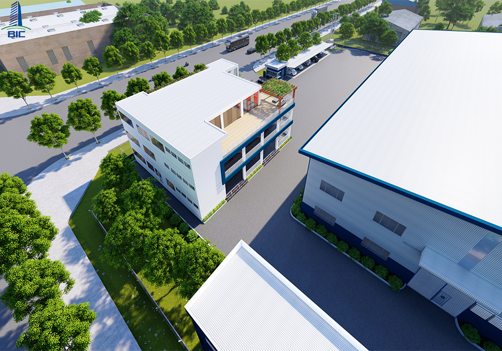 Dự án thiết kế nhà xưởng sản xuất gỗ Việt Mỹ Đồng Nai