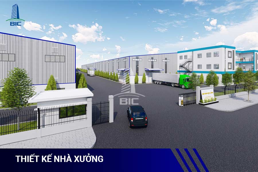 thiết kế nhà xưởng