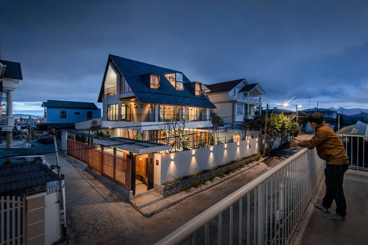 nội thất sang chảnh căn biệt thự 400m2 trên đỉnh đổi Đà Lạt