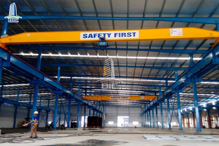 thiết kế nhà xưởng có cầu trục