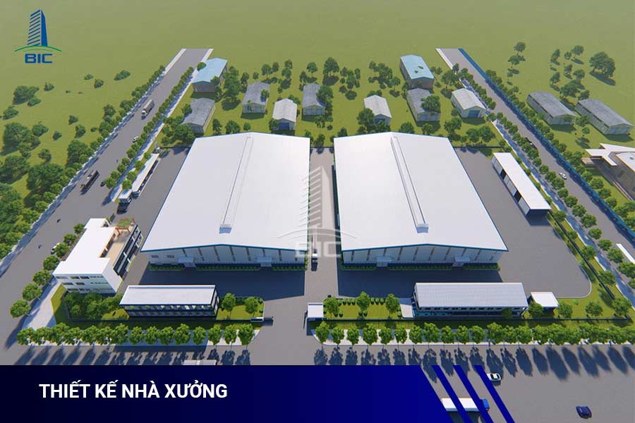 thiết kế nhà xưởng