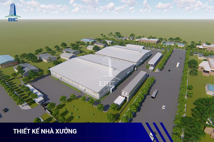 thiết kế nhà xưởng