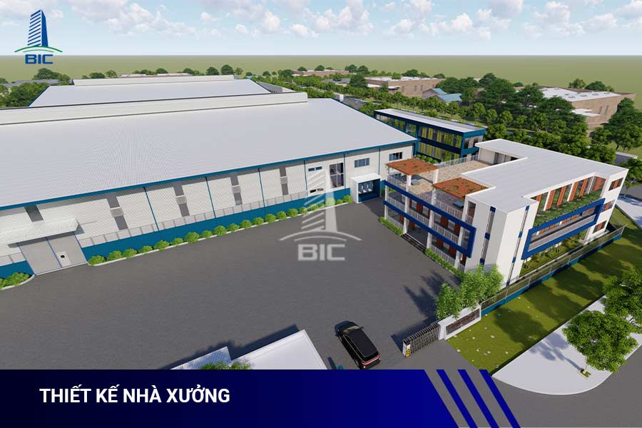 thiết kế nhà xưởng