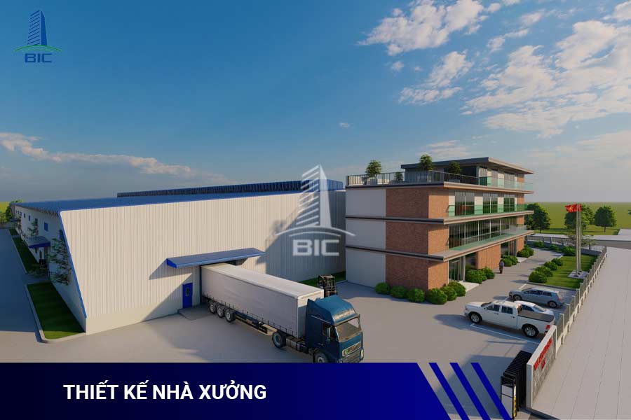 thiết kế nhà xưởng