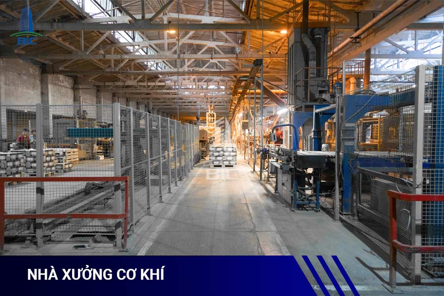 nhà xưởng công nghiệp
