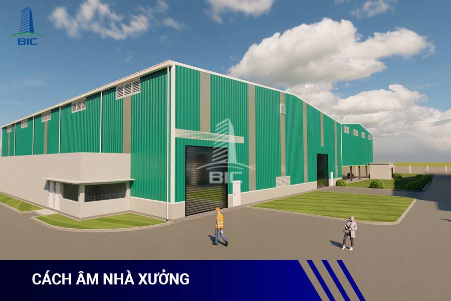 cách âm nhà xưởng