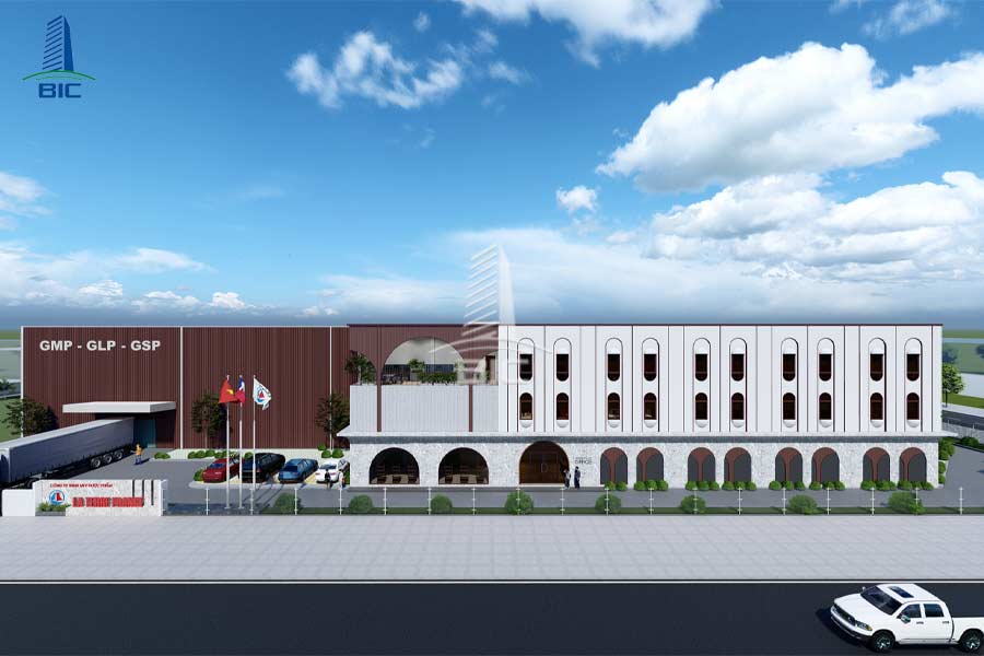 thiết kế nhà xưởng trọn gói