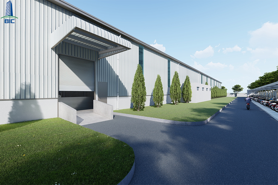 thiết kế nhà xưởng cho thuê tại Dầu Giây Đồng Nai