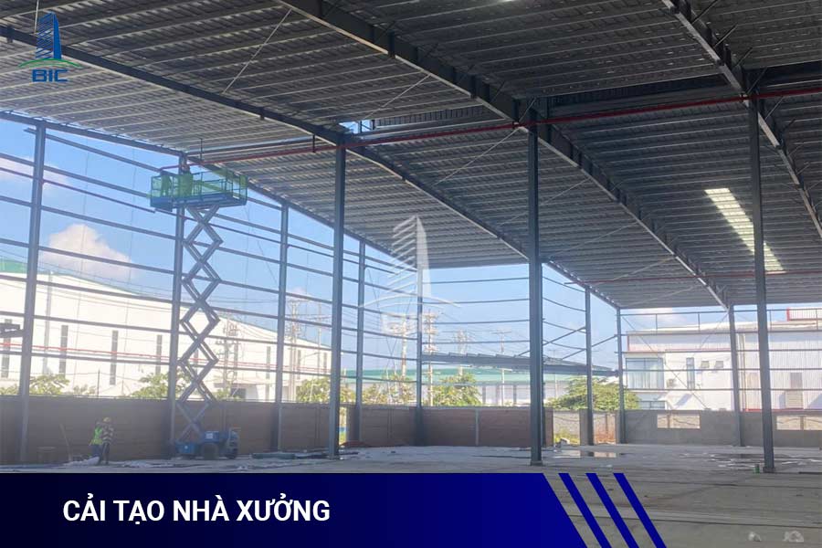 cải tạo nhà xưởng