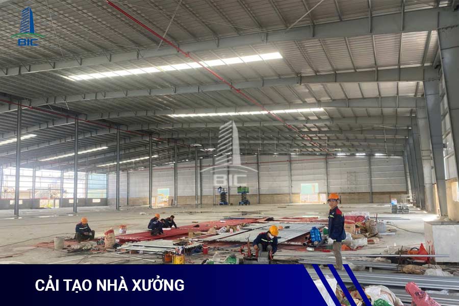cải tạo nhà xưởng