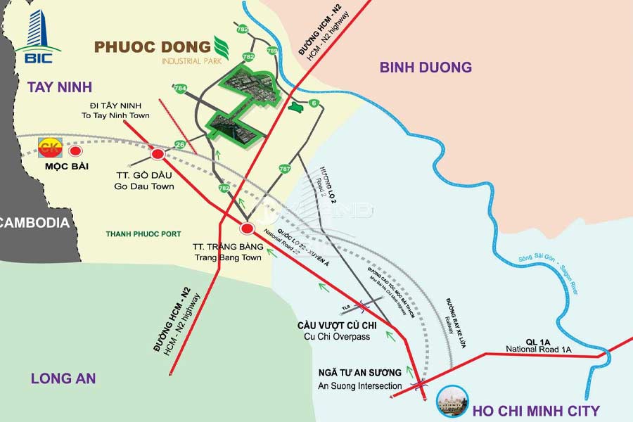 khu công nghiêp phước đông