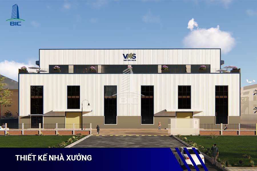 thiết kế nhà xưởng