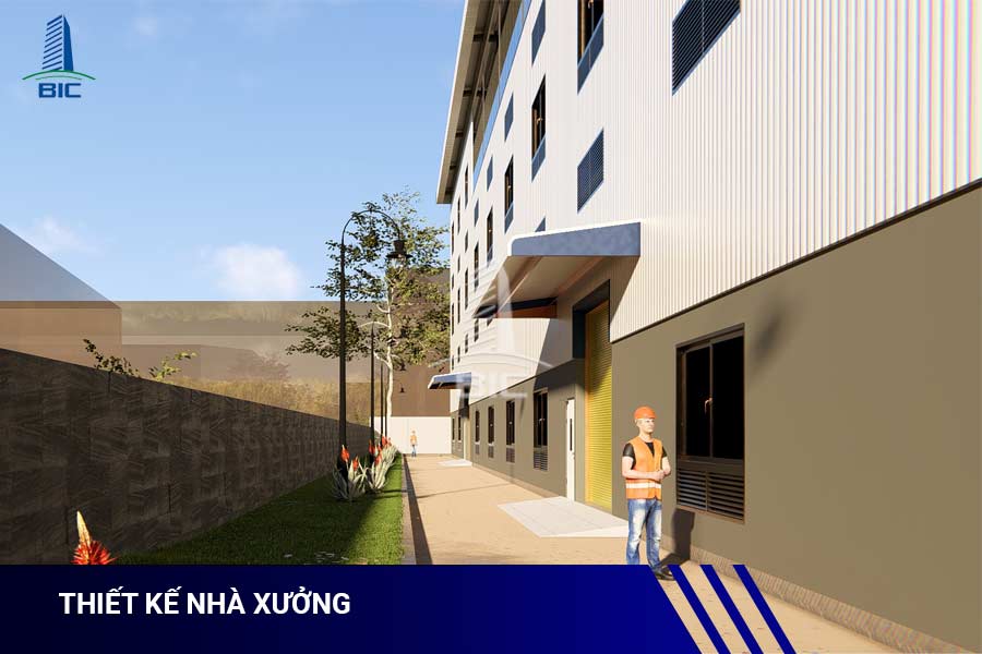 thiết kế nhà xưởng