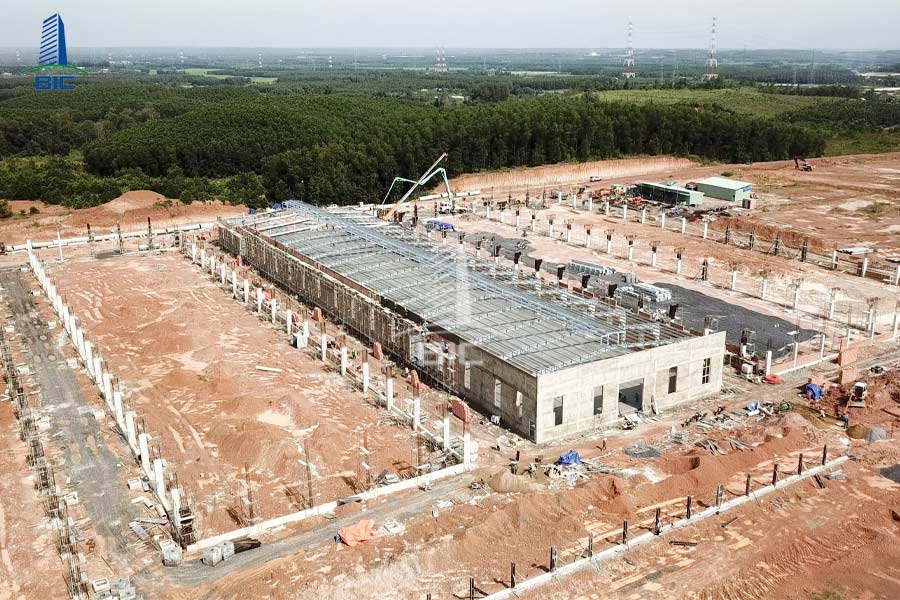 nhà xưởng kết cấu thép